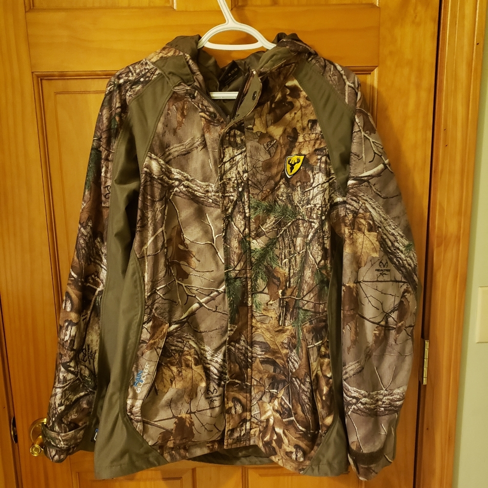 Camo zip up Realtree Scent blocker